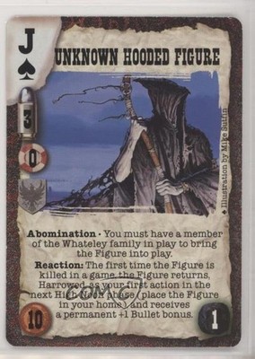 1998 Deadlands Doomtown CCG - Episode 4 Unknown Hooded Figure #UHFI