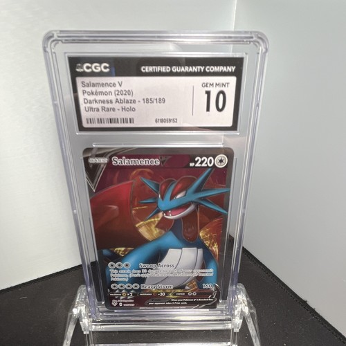 Salamence V graded CGC 10 for sale on eBay