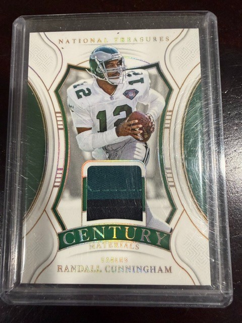 2024 National Treasures Randall Cunningham /10 Century Materials Patch #CM-RCM