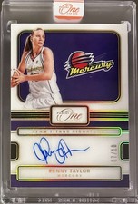 2025 Panini One and One WNBA Penny Taylor Holo Gold Team Titans Auto /10 Mercury
