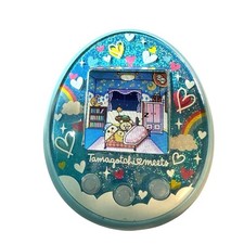 Tamagotchi Meets Merchen Meets ver. Blue Bandai 2018 Japanese Virtual Pet TMGC