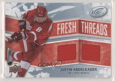 2008-09 Upper Deck Ice Fresh Threads Justin Abdelkader #FT-JA 0f9