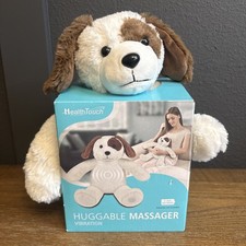 Health Touch Huggable Massaging Massager with Relaxation Vibrating Puppy New
