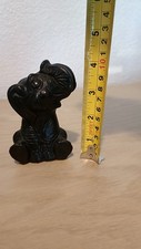 Coalcraft Elephant Ornament . Handcrafted From Welsh Coal
