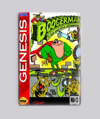 Boogerman / Sega Genesis - 2''x3'' Fridge MAGNET (game retro vintage