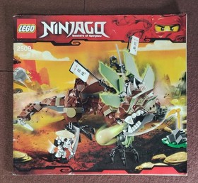 LEGO NINJAGO The Golden Weapons 2011: Earth Dragon Defense (#2509) Complete Nice