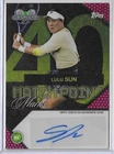 2026 Topps Graphite Tennis Pink Refractor Lulu Sun #MPM-LS