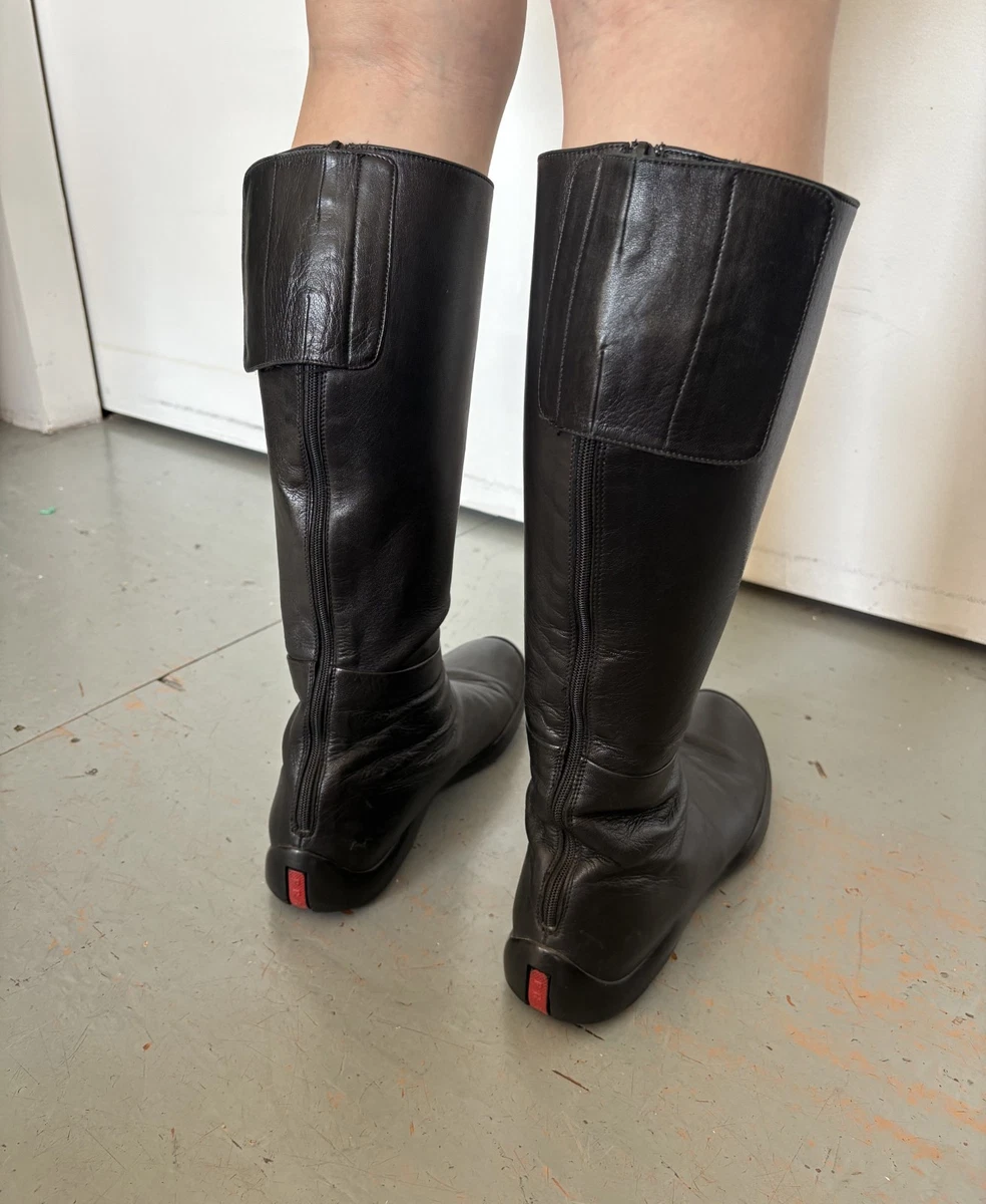 お決まり品PRADA スポーツブーツ　黒　サイズ8.5 PRADA Sport Boots for Women for sale | eBay