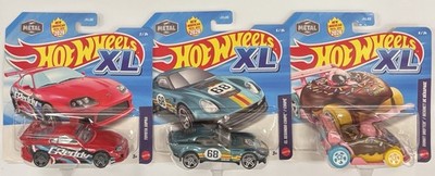 Lot Of 3: 2026 Hot Wheels XL EL SEGUNDO, Toyota Supra, Donut Drifter 1:43 New
