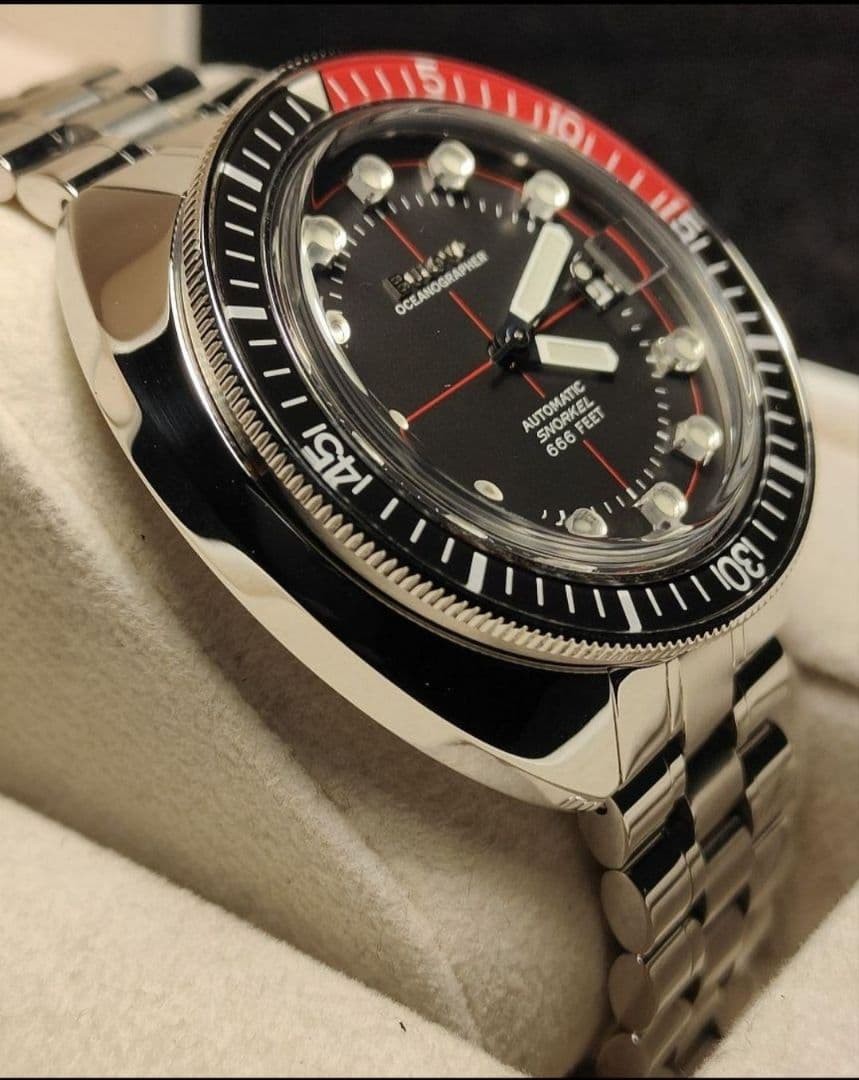 Bulova Devil Diver 666 Watch Automatic - image 6