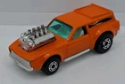 Matchbox Lesney Superfast 34 Ford Mustang Vantastic orange white base 1975 Vgc