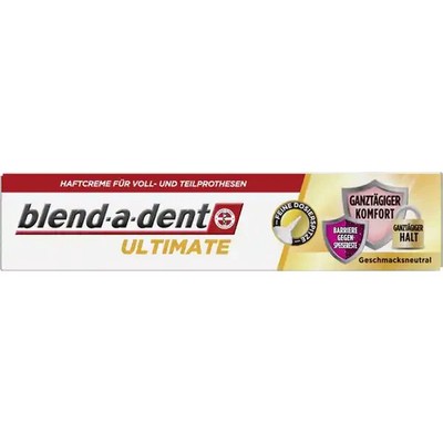 5 x blend-a-dent ultimate Haftcreme geschmacksneutral je 40 Gramm