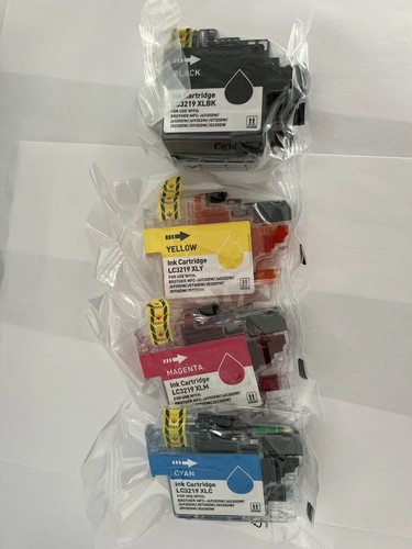 Brother Compatible LC-3219XL Inkjet Cartridge Yellow, Magenta, Cyan & Black - Picture 3 of 3