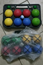 set di 16 bocce da gioco con pallini NUOVI MAi USATI