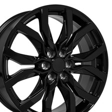 Set4 Oe Wheels Ca23 20x8 Gloss Black Rims 6x120 50et Set4 Oe Wheels Ca23 20x8 Gloss Black Rims 6x120 50et