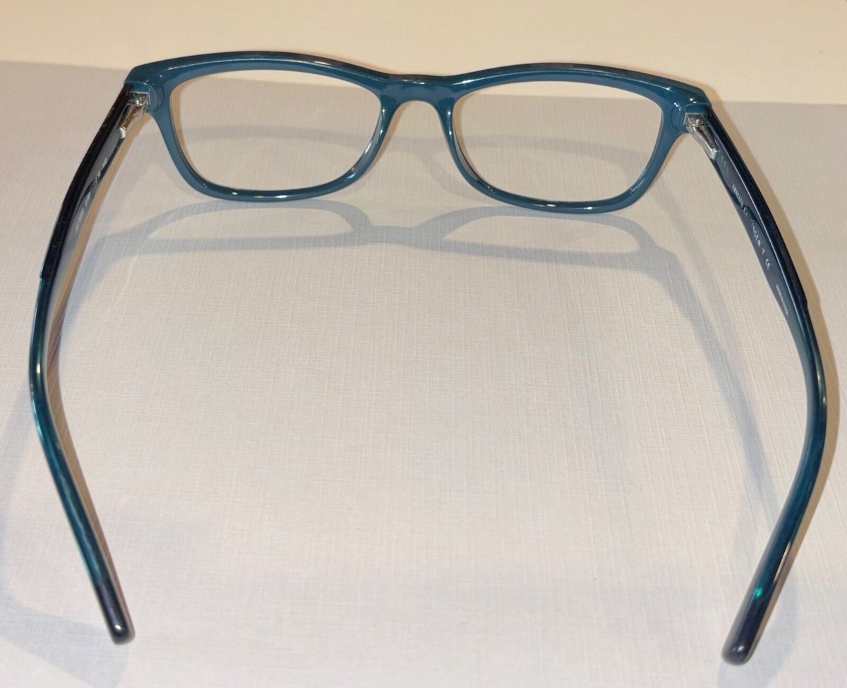 Armani Exchange Ax 3030 8188 Rich Pond Authentic Eyeglasses 52-16-140 Armani Exchange Blue Eyeglasses Frames AX 3030 8188 52-16  main image 2