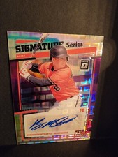 2020 Donruss Optic Ryan Mountcastle Signature Blue Pandora Prizm Auto /25