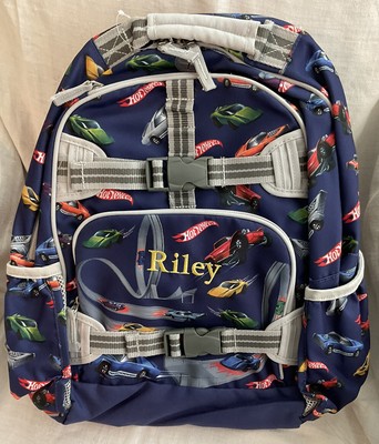 pottery barn hot wheels backpack