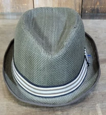 kooringal Fedora Mens Porky Khaki Paper Hat One Size Fits Most