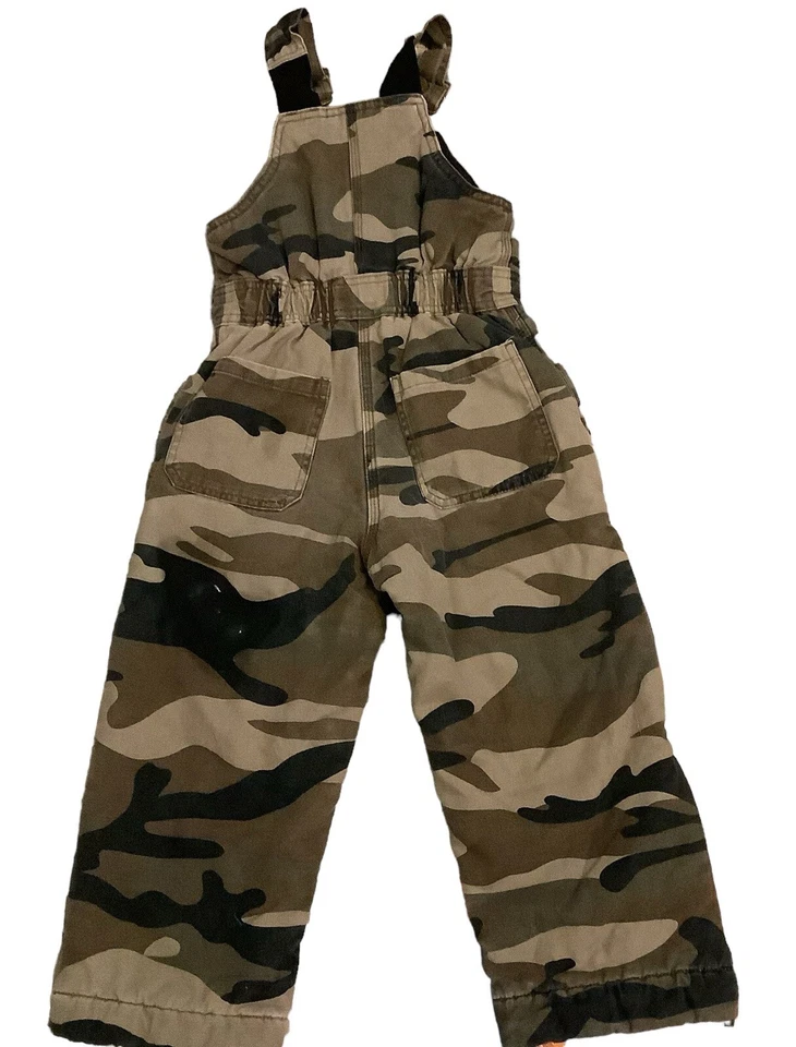 Настенный жесткий износ система выращивания детей нагрудник общий размер маленький коричневый камуфляж изолированный - Изображение 4 из 4