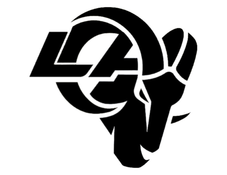 Los Angeles Rams LA Rams 11 los-angeles-rams-la-rams-11-x-8-5-custom-stencil-1-fast-free-shipping-ebay