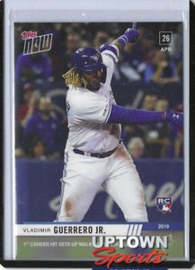 Vladimir Guerrero Jr.  - 2019 TOPPS NOW CARD #137 - 1ST CAREER HIT OF MLB