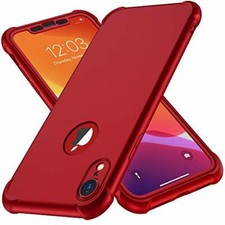 ORETECH Compatibile con Cover iPhone XR, Custodia per iPhone XR, con [2 x Pellic