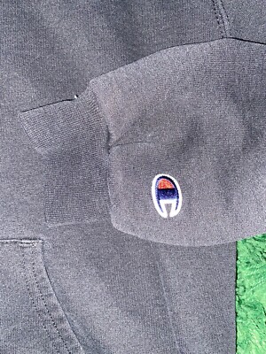 STRAYRATS X Champion Hoodie black Size medium champion x strayrats