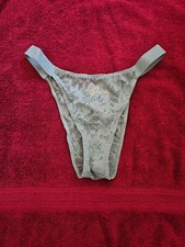 VICTORIA'S SECRET PINK M VINTAGE RARE BRAZILIAN LACE PANTIES