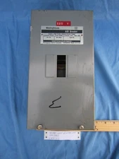 Westinghouse SQC ABI Circuit Breaker Enclosure 100 Amp 240 Volt N1 652D919G03