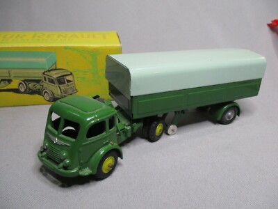 CIJ France - 1:43 - Renault 120 CV Semi-Remorque Bâchée - Catawiki
