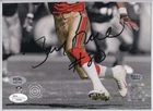 Jerry Rice San Francisco 49ers Signed Autograph Football Photo Cut PSA/DNA COA
