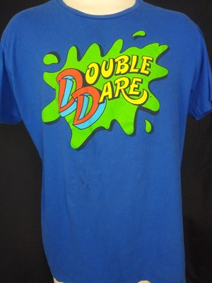 Nickelodeon Double Dare Blue T Shirt 