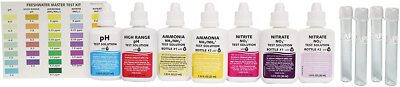 API Freshwater Master Test Kit 800-Test Freshwater Aquarium Water Master, NEW