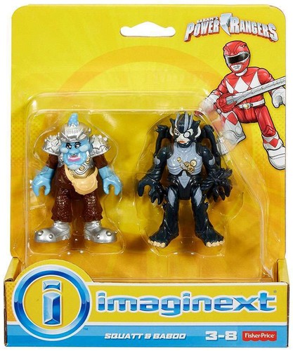Imaginext POWER RANGERS SQUATT AND 