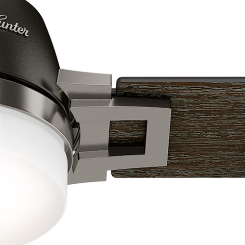 Hunter Fan 48 in Noble Bronze Ceiling Fan with Light and Remote Control 3 Blade - Picture 6 of 8