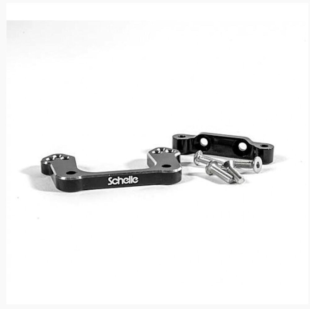Schelle Racing Aluminum 22 3.0 Rear Camber Block Set Black SCH1219