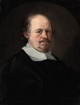 Oil painting Portrait-of-a-Gentleman-Bartholomeus-van-der-Helst-Oil-Painting-art