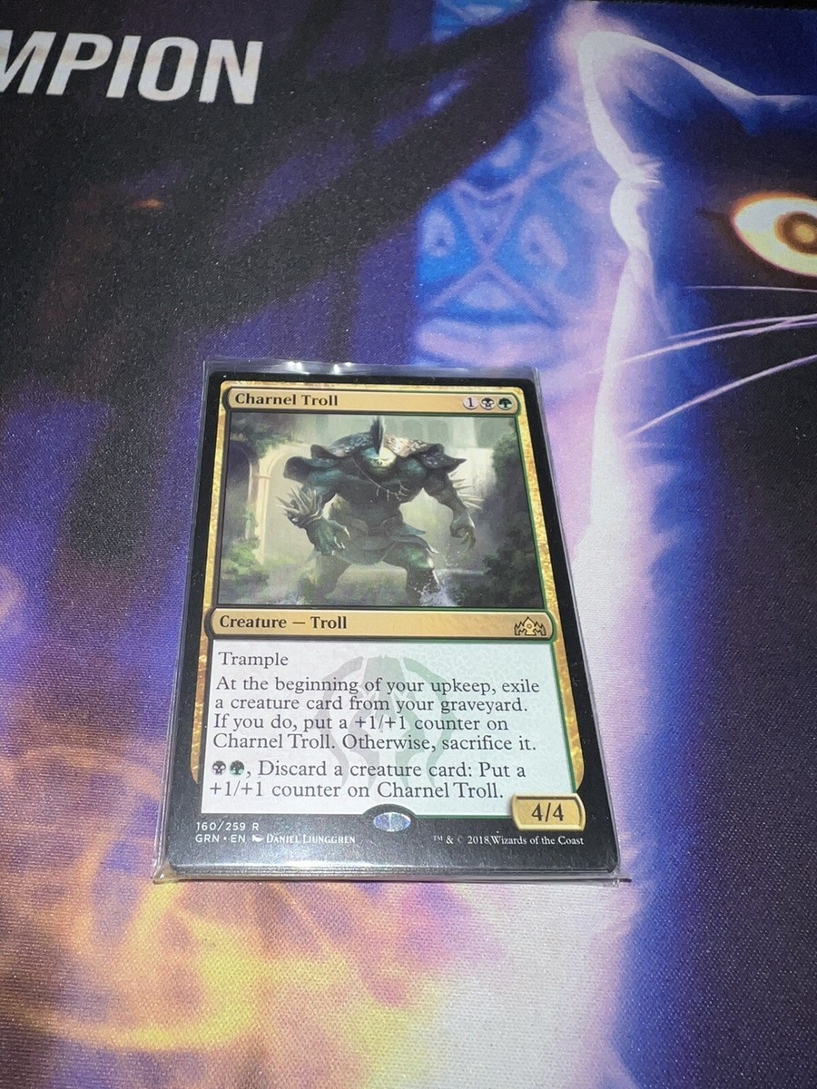 Mtg Singles - Charnel Troll - Guilds of Ravnica - Rare - LP | eBay Mtg Singles - Charnel Troll - Guilds of Ravnica - Rare - LP | eBay