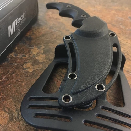 5" TACTICAL COMBAT Claw Karambit FIXED BLADE BOOT KNIFE Neck Survival Full Tang