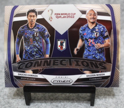 2022 Prizm World Cup Connections Insert Daichu Kamada Daizen Maeda #15 Japan