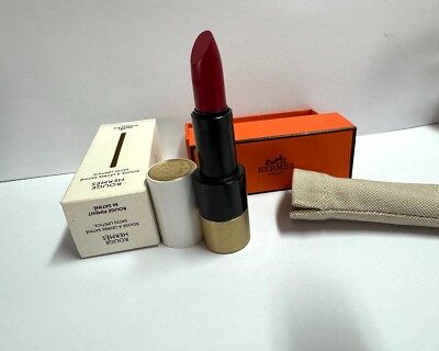 1 x #66   Mat ROUGE EXOTIQUE   Rouge Hermes  Matte  Lipstick    Full/ S  NIB