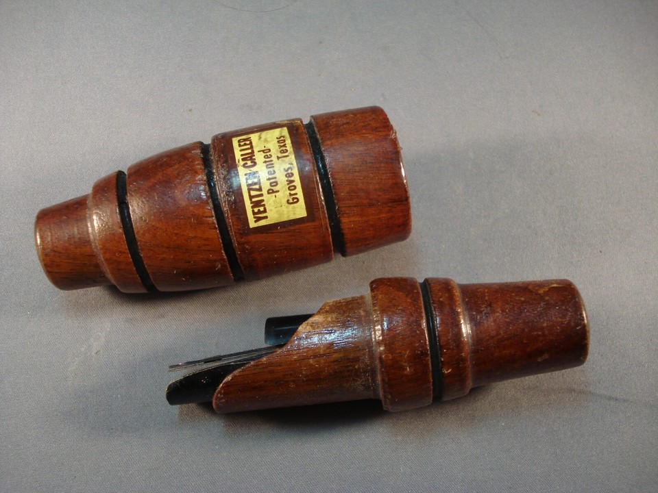 YENTZEN SURE SHOT DOUBLE REED DUCK CALL IN GREAT ORIGINAL CONDITION eBay