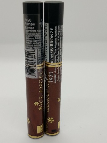 Brillo Labial Refrescante Black Radiance Ice Angel 3820 BRONCE RARO Sellado Lote de 2. - Imagen 3 de 5