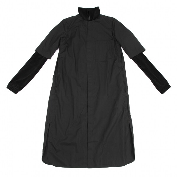 ショッピング買付 Y´s SUPIMA COTTON DOUBLE LAYEREDFASTENER ｜長袖