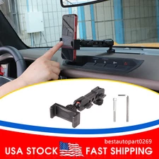 Front Dashboard Cell Phone Mount Bracket Black Accessories For Ford Bronco 2021+