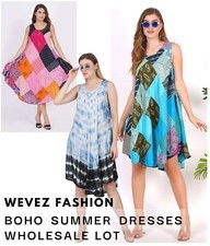 Women's Clothing bulk Dresses Wholesale Mix lot 05pcs Casual umbrella Dress