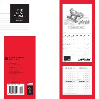 CARTOONS FROM THE NEW YORKER - 2023 WALL CALENDAR - BRAND NEW - 872700 |  eBay