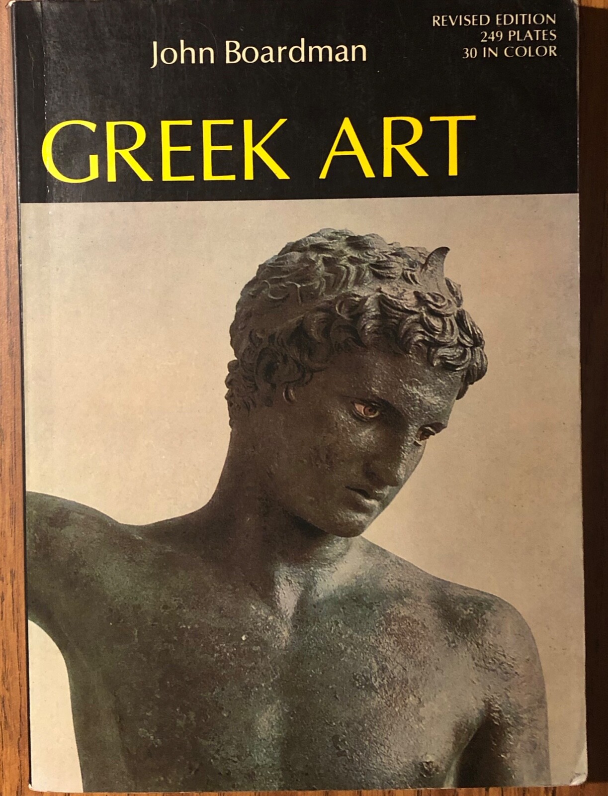 World of Art Greek Art by John Boardman Revised Ed (1973 PB) VERY GOOD