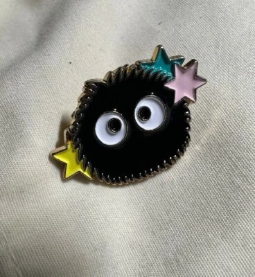 #ad Studio Ghibli ROCKS So does Spirited Away ❤Soot Sprite Collectible Enamel pin $5.95